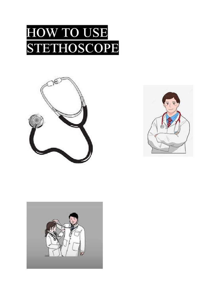 How To Use Stethoscope PDF