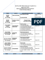 Tentatif Program THN 6 Sesi 2021