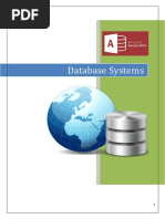 Database Management Using MS Access