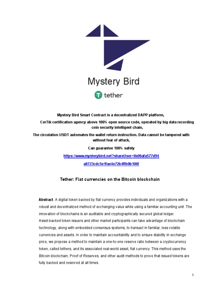 Mystery Bird | PDF