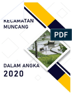 Kecamatan Muncang Dalam Angka 2020