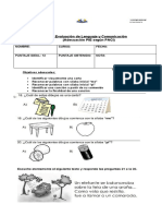 5a PRUEBA DE LENGUAJE LUCY RUEDA 5°C ALUMNA PERMANENTE PIE 2023