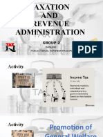 Final Taxation and Revenue Administration