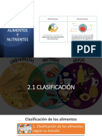 Alimentos y Nutrientes