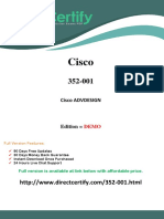 352-001 Latest Certification Demo PDF