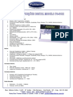 Folheto Gerador de Funcao Modelo FG 8102