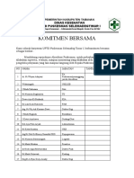 3.1.1 Komitmen Bersama