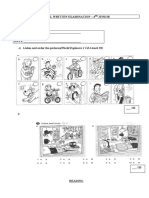 Final Written Exam 4TH Junior
