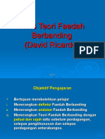 7.1.3 Teori Faedah Berbanding