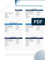 Calendario de Estudos - Rafa Guitarra 2