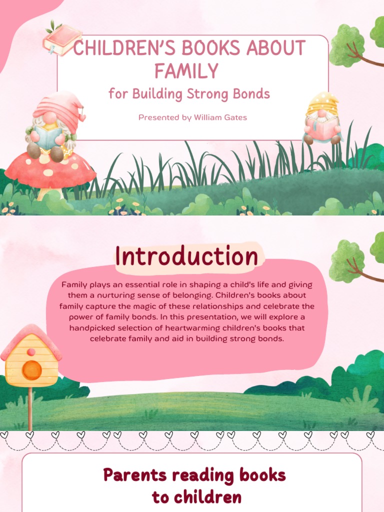 Children's Books Celebrating Family Bonds | PDF | Love | Psychological ...