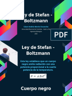 Ley de Stefan - Boltzmann