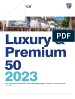Brand Finance Luxury and Premium 50 2023 Preview