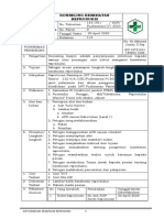 Sop Konseling Kesehatan Reproduksi