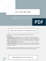 Ley 2101 de 2021 - Reducción Jornada Laboral