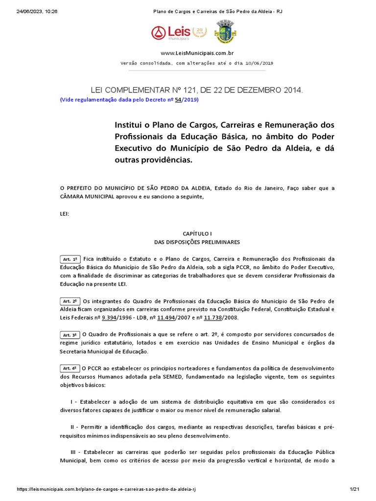 Resolução define critérios para escolha de turmas por docentes e unidades  escolares para suporte pedagógico - Prefeitura de São Pedro da Aldeia