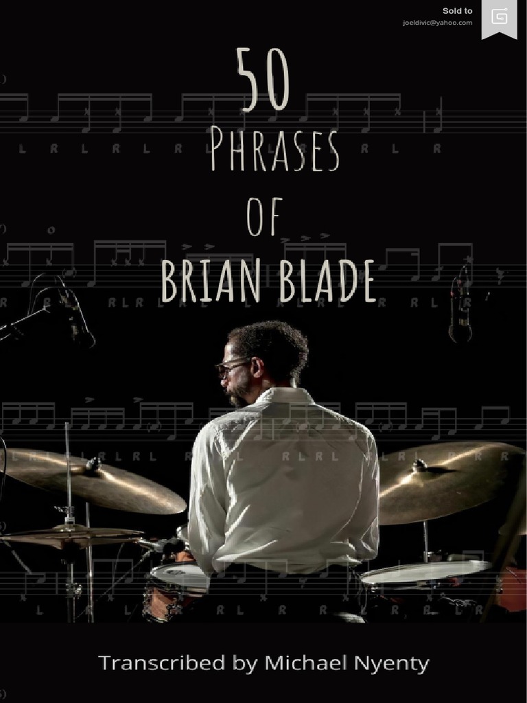 50 Phrases of Brian Blade PDF Jazz Performing Arts