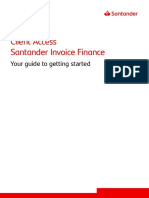 Client Access Santander Invoice Finance