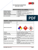 Alchol Etilico 70% - MSDS - OK 2021