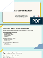 Hematology UQU 2022