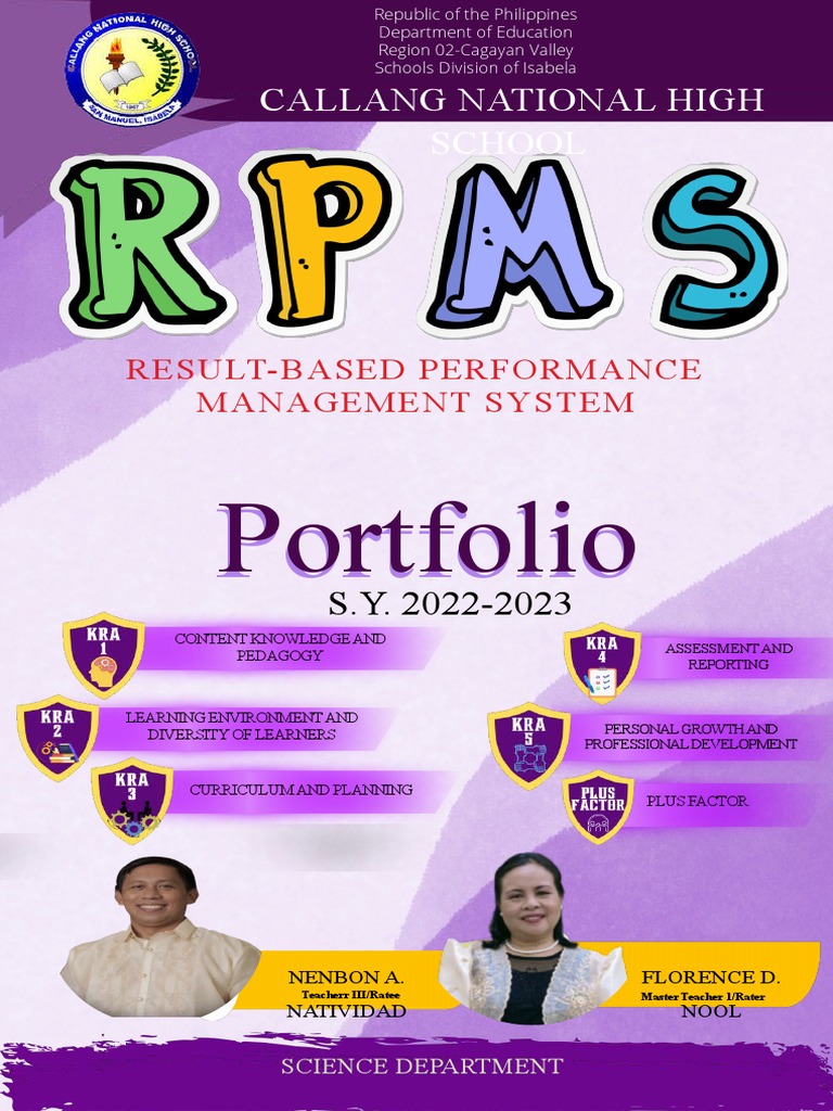 RPMS Design 3 | Download Free PDF | Learning | Educational Assessment