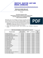 UNHASY 86 Pengumuman Periode 2