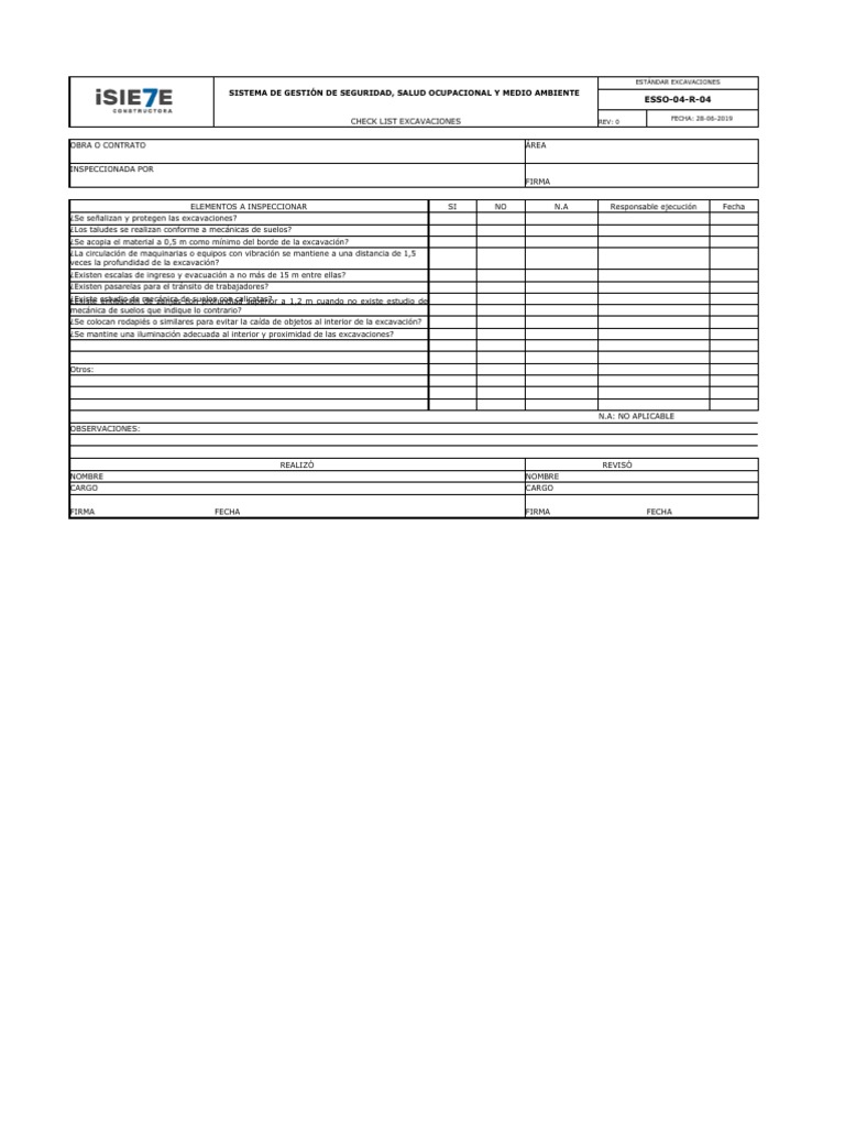 Esso 04 r 04 a check list excavaciones pdf