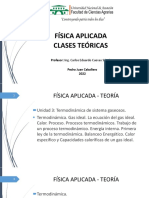 Física Aplicada Clases Teóricas: Profesor: Ing. Carlos Eduardo Cuevas Sánchez Pedro Juan Caballero 2022