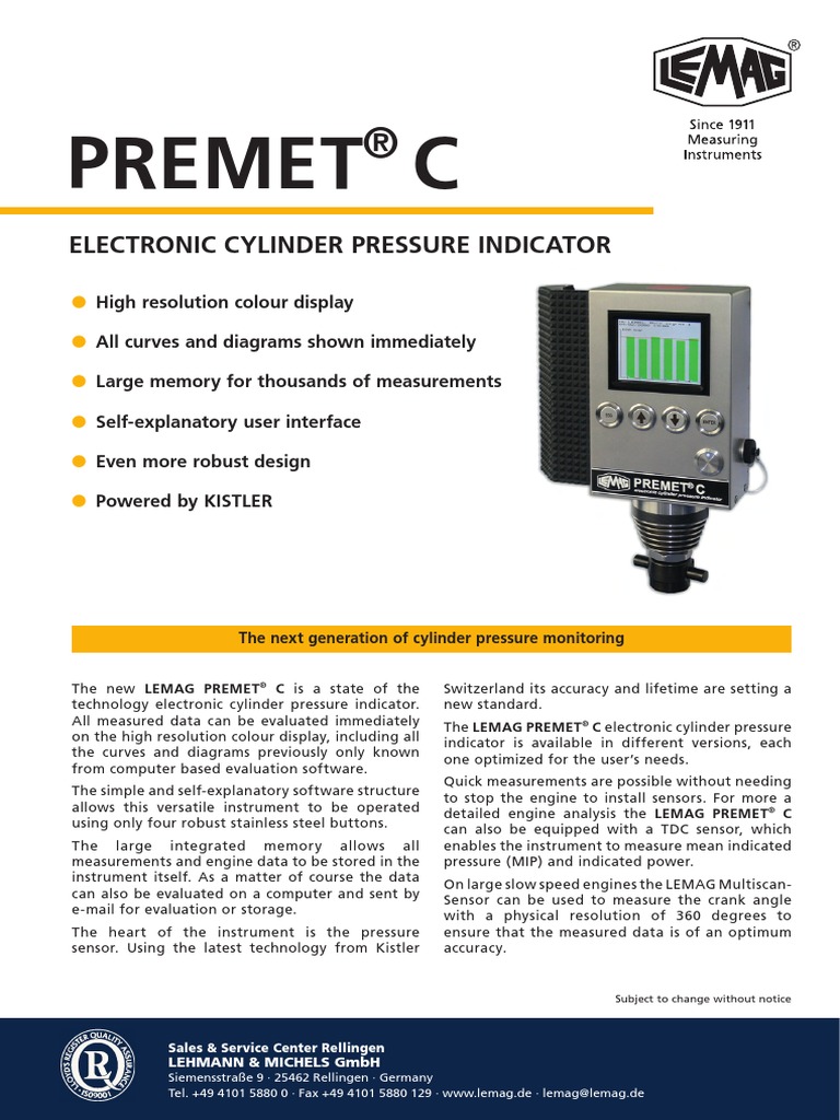 Premet C | PDF | Technology & Engineering