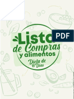 Lista de Compras y Alimentos