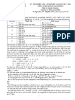 32. 2022 - 2023 - Đề Thi Tuyển Sinh Vào 10 THPT Chuyên - SGD - TP. HCM