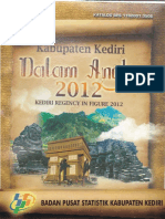 Kabupaten Kediri Dalam Angka 2012