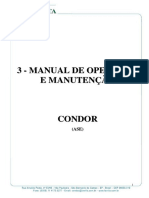 3 - Manual de Operação e Manutenção Condor