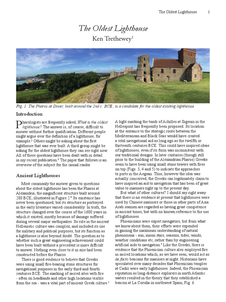 The_Oldest_Lighthouse | PDF | Lighthouse