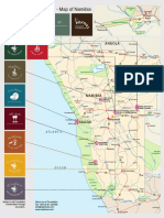 N/a'an Ku Sê Foundation - Map of Namibia