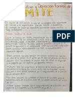 2.1 Noción Intuitiva y Definición Formal de Limite