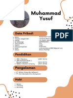 Muhammad Yusuf: Data Pribadi