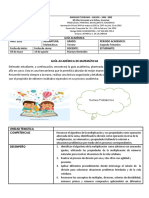 Matematicas 3° Segundo Trimestre