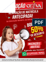 Antecipação de Rematrícula - Promocional