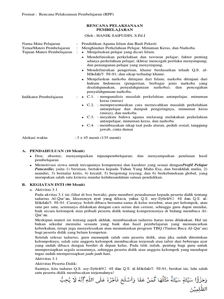 rpp-paibp-kls-xi-sem1-kumer-menghindari-perkelahian-pelajar