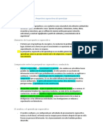 Cap. 7 Woolfolk Perspectivas Cognoscitivas Del Aprendizaje