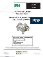 Winche Ch210a-Spl-50v061-037-5g