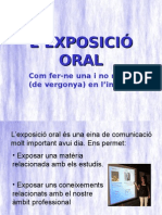 Exposició Oral