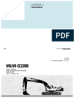 Escavadeira Volvo Ec220d Manual de Peças