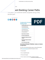 03.investment Banker Career Paths - Hierarchy of Roles