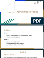 Gestión Pública - Módulo 1