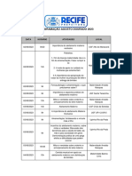 Programação Agosto Dourado 2023