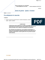 Boquillas de Enfriamiento de Pistón - Quitar e Instalar