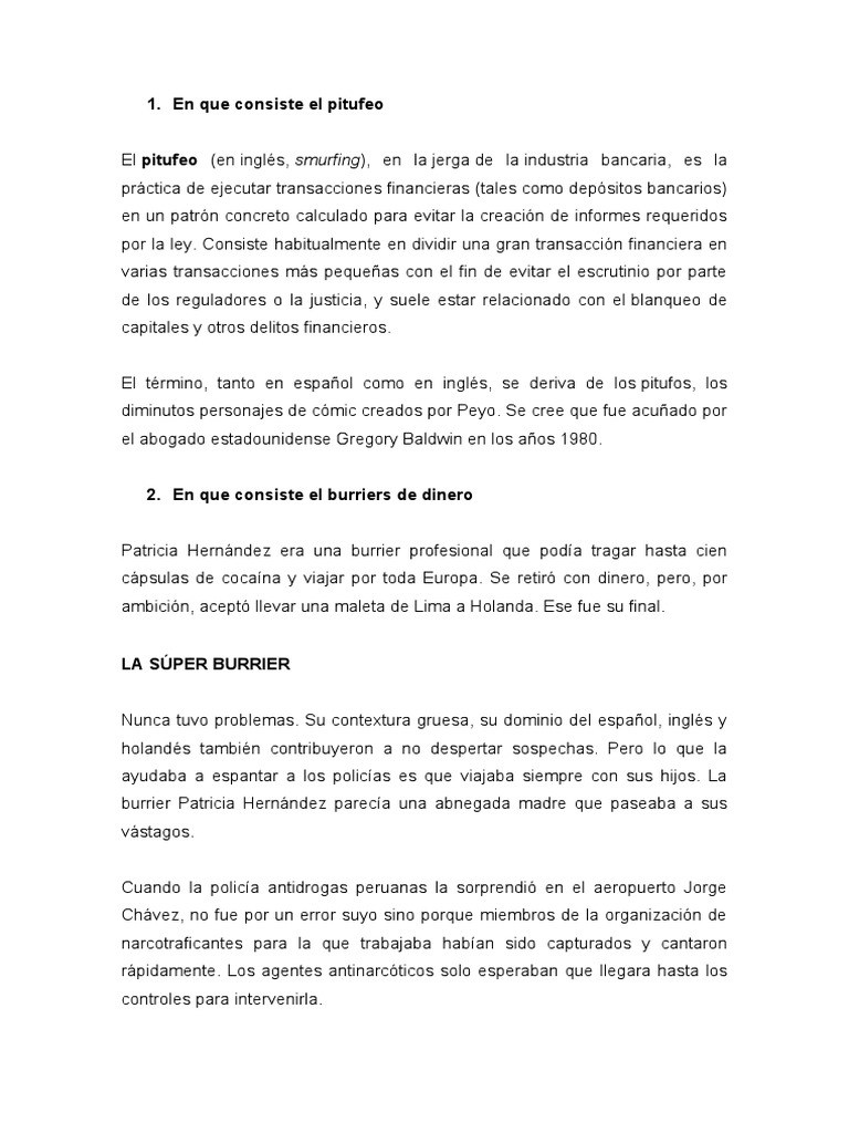 En Que Consiste El Pitufeo | PDF