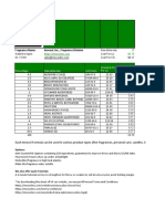 Perfume Formulas PDF